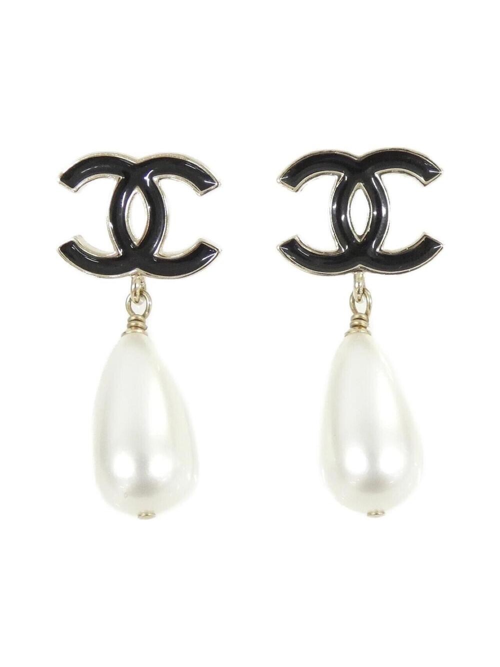 Chanel Earrings Gold-Tone Metal #371465C11B